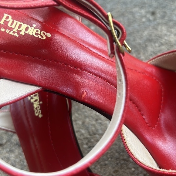 Hush Puppies Red Pumps - Picture 5 of 10